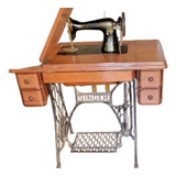 Maquina De Costura Singer Antiga Funcionando Conservada
