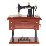 Máquina De Costura Vintage, Caixa De Música Retrô Para Lembr