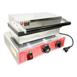 Maquina De Crepe Suiço Antiaderente Profissional Tekyus