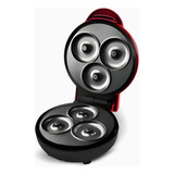 Máquina De Donuts Mini - Faz 3 Rosquinhas - 110v Cor Vermelho 100v