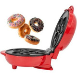 Máquina De Donuts Mini Faz 3 Rosquinhas Confeitaria Waffler