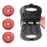 Máquina De Donuts Mini Fazer Rosquinha Confeitaria Sobremesa