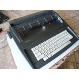 Máquina De Escrever Elétrica Brother Ax325 C/ Manual 1996