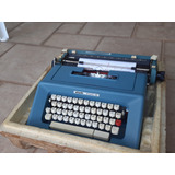 Máquina De Escrever Olivetti Studio 46 Otimo Estado C Caixa
