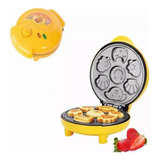 Máquina De Fazer Bolos Para Crianças Mini Waffle Donuts