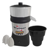 Maquina De Fazer Suco De Laranja 2 Cones + Copo + Peneira