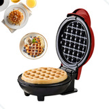 Máquina De Fazer Waffle Mini Grill Panqueca Elétrica 110v