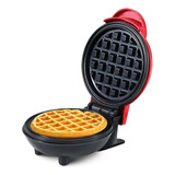 Máquina De Fazer Waffles Elétrico Profissional Antiaderente