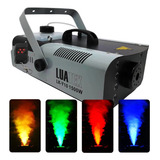 Maquina De Fumaça 1500w 8 Leds Rgbw Com Controle Festa