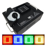 Máquina De Fumaça 24 Led Leds Rgb 2000w Super Potente Lky24