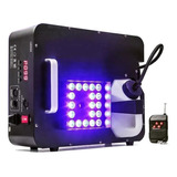 Maquina De Fumaça Up 2000w 24 Leds Rgb Triled Dmx Dj 220v