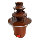 Máquina De Fundue De Chocolate Cascata Profissional Portátil