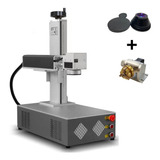 Máquina De Gravação A Laser Metais Cnc Fiber Fibra 50w