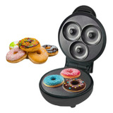 Maquina De Mini Donuts Rosquinhas 110v Café Da Manhã 3 Furos