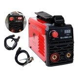 Máquina De Solda Inversora Digital Mini Mma 210a Bivolt Usk