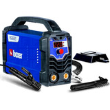 Máquina De Solda Inversora Flama 221 (220v) Boxer Cor Azul Frequência 50 Hz/60 Hz 220v