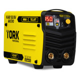 Maquina De Solda Inversora Kab 150 Micro Bivolt Mma Tig Tork
