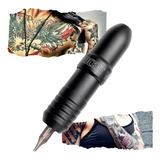 Máquina De Tatuagem Pen Rocket V8 Híbrida Tattoo Lançamento