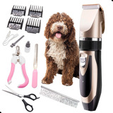 Máquina De Tosa Profissional P/ Pets Caes Gatos Cachorro Kit