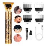 Maquina Dragon Cabelo Barba Barbeador Profissional Ml Ml-km700h!