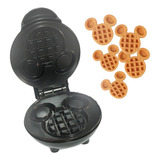 Maquina Eletrica De Waffle Panqueca 110v 350w Mini Grill