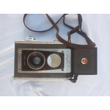 Maquina Fotografica Antiga Duaflex Iv Kodak Kodet Lens