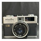 Máquina Fotográfica Minolta Hi - Matic