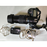 Máquina Fotográfica Nikon D200 + Lente E Acessórios.