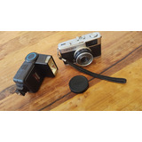 Máquina Fotográfica Olympus Trip 35 + Flash