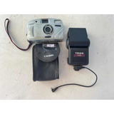 Maquina Fotográfica Trom E Flash Kit