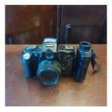 Máquina Fotográfica Yashica Motor Drive No Estado