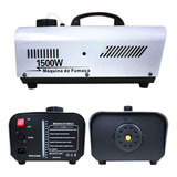 Máquina Fumaça 1500w Controle Remoto Festa + Líquido 1l 220v