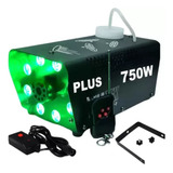 Máquina Fumaça 750w Leds Rgb Com