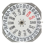 Máquina Para Relógio De Pulso Miyota 1s02 Calendário Duplo 3