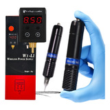 Máquina Pen Pop 2 Electric Ink Fonte Digital Wireless Tattoo