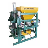 Máquina Pneumática Para Fabricar Bloco Qmp-6 Kit Fabrica