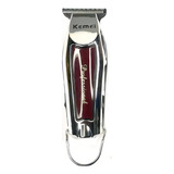 Maquina Profissional, Acabamento Zero Kemei 9163 Cor Prateado Voltagem 110v/220v