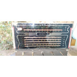 Maquina Radio Antigo Valvulado Axel Funcionando