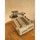 Máquina Registradora Calculadora Burroghs Vintage Antiga