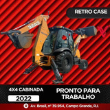 Máquina Retroescavadeira Case 580n 4x4 Cabinada 2022