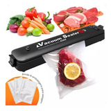 Máquina Seladora Vácuo Alimentos Doméstica + 10 Saquinhos 
