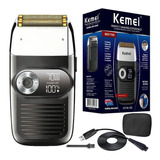 Máquina Shaver Barbeador Kemei Km-2026 Preto 110v/240v