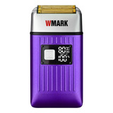 Maquina Shaver Wmark Profissional Barbearia Ng 996 Lilás
