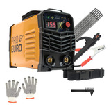 Máquina Solda Inversora 155a 110v 127v + Máscara + Brindes 