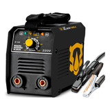 Máquina Solda Inversora Mma The Black Tools Preto 50/60hz Voltagem 220v