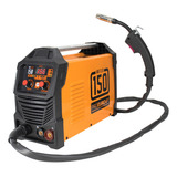 Máquina Solda Mig 150 Flex Tig Lift Mma Sem Gás Bivolt