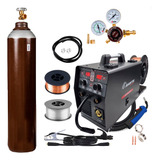 Maquina Solda Mig 4x1 Bv 180 Completa Cilindro 15l Saints