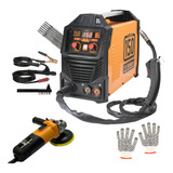 Máquina Solda Mig Multiprocesso 150 S/ Gás 220v + Acessórios