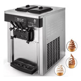 Maquina Sorvete Expresso Italiana Inox 3sabores