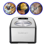 Máquina Sorvete Gelato 1,5l Cuisinart Ice-100 Com Compressor